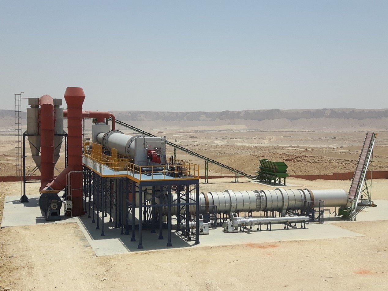 Drehrohrofen, Saudi Arabien 6